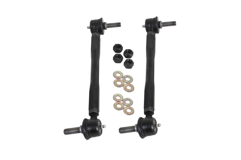 Ford Mustang Sway Bar End Links - Front - BMR Suspension - Adjustable, ELK010 - Black - `05-`14 Ford Mustang Sway Bar End Links - Front - BMR Suspension - Adjustable, ELK010 - Black - `05-`14